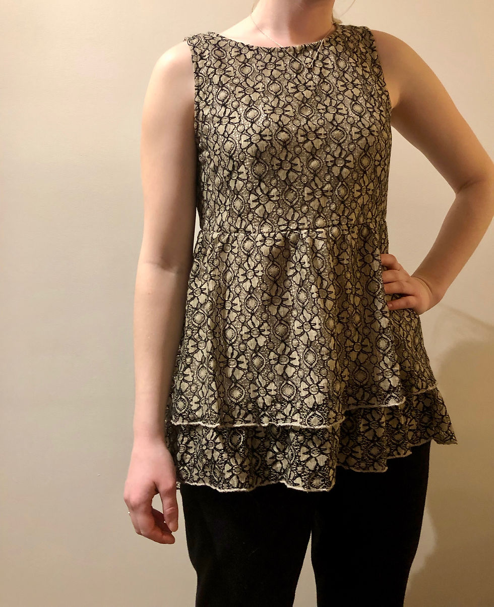 Large Waist Length Dress Shirt