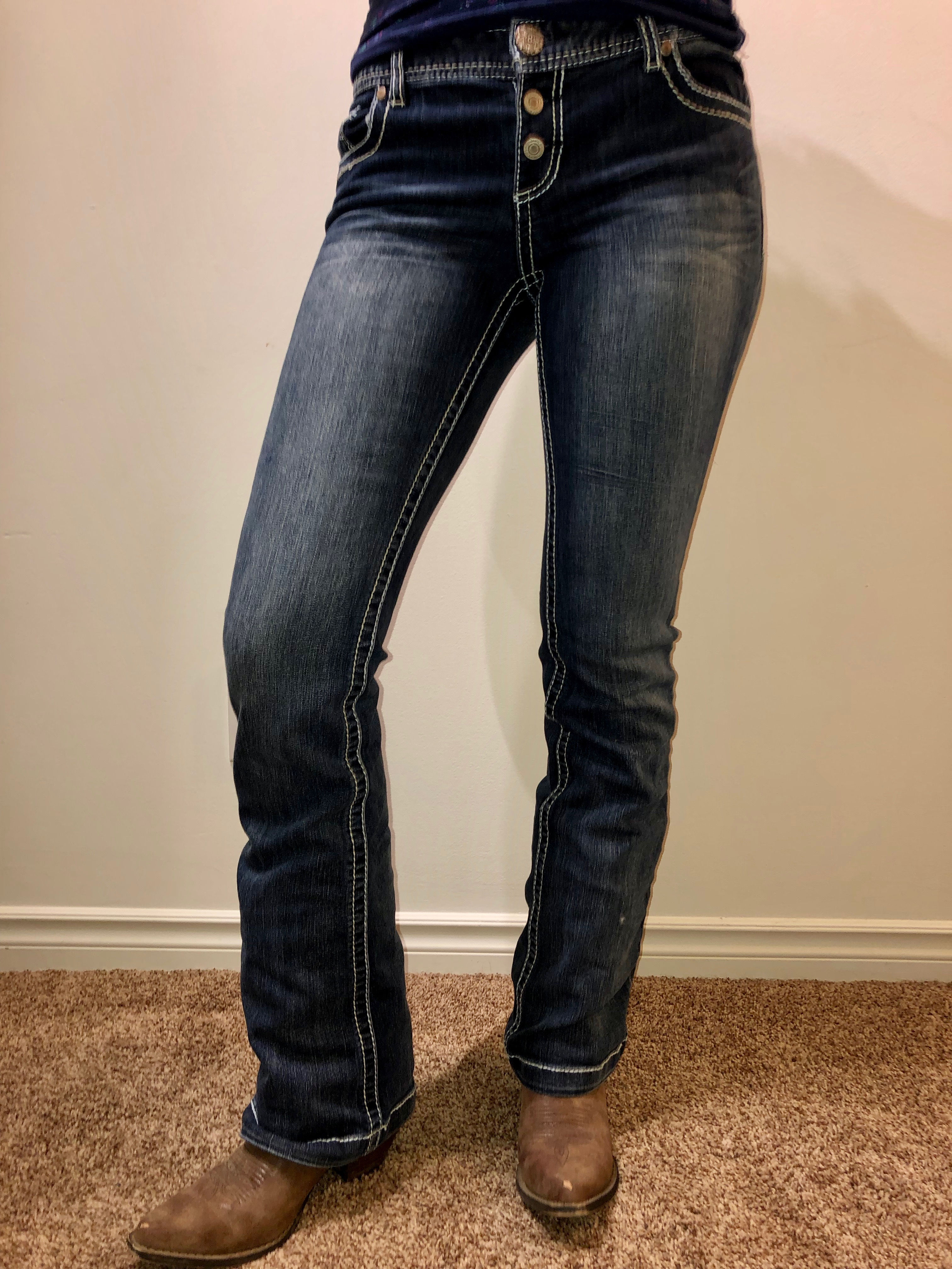 Size 7/8, Boot Cut Jeans