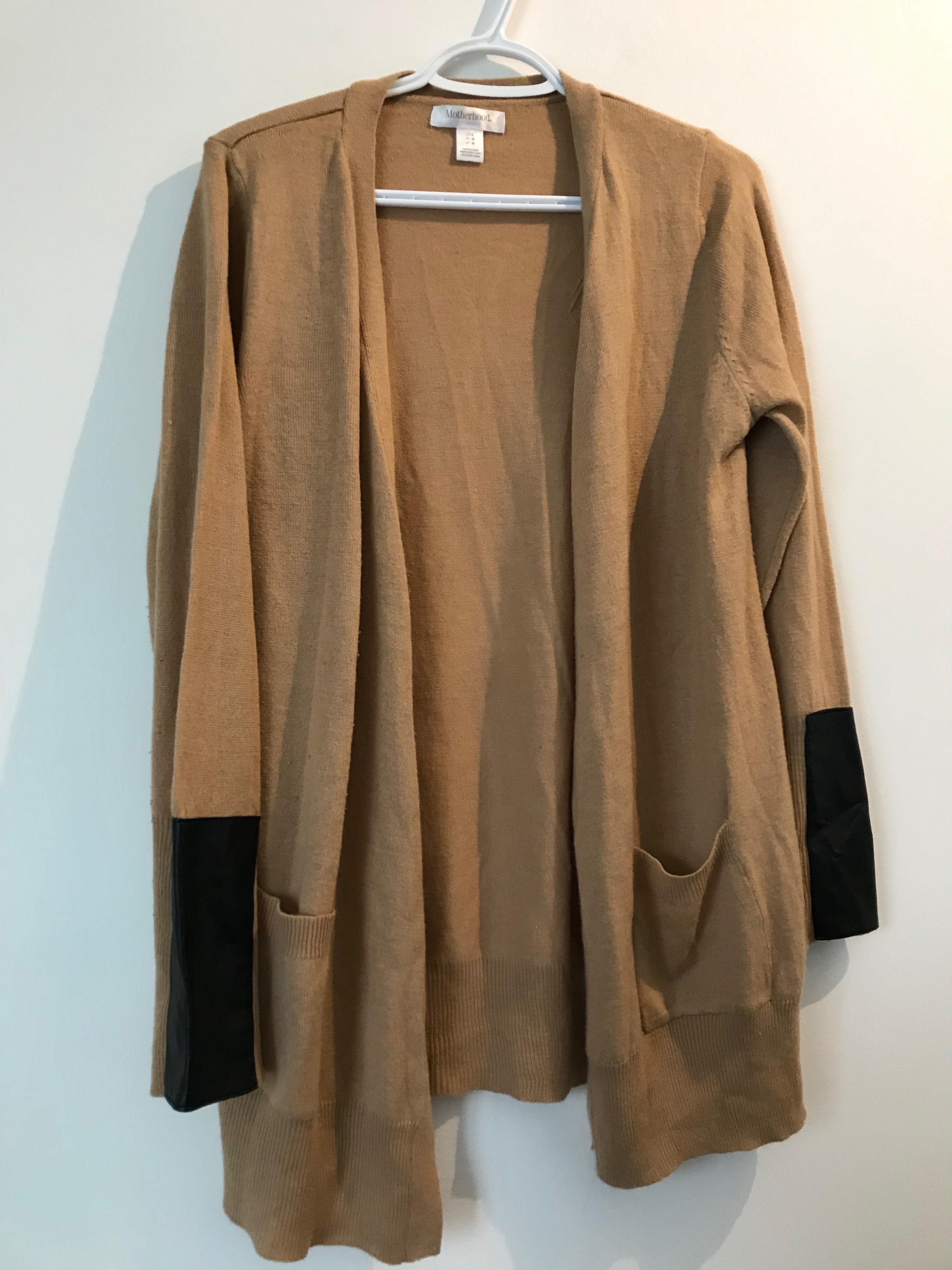 Size Large, beige sweater