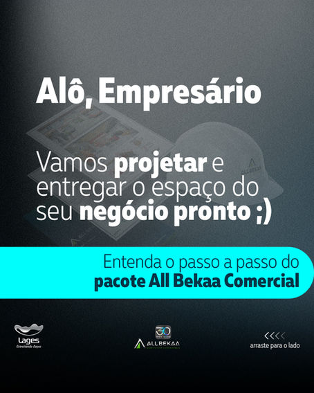 Arquitetura Comercial: Projeto e Obra Pronta