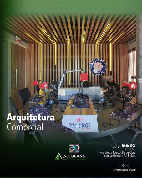 Arquitetura para Rádios e estúdios