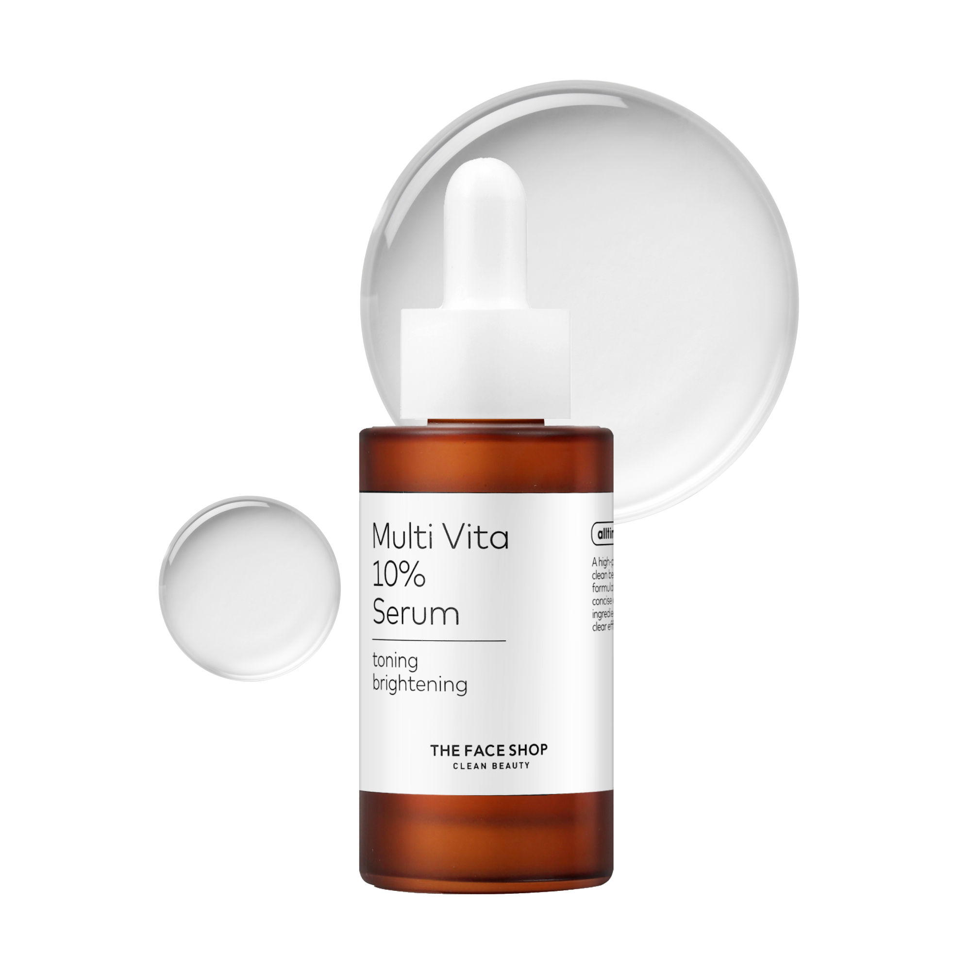 Alltimate - Sérum Facial Coreano Multivita 10% Luminosidad