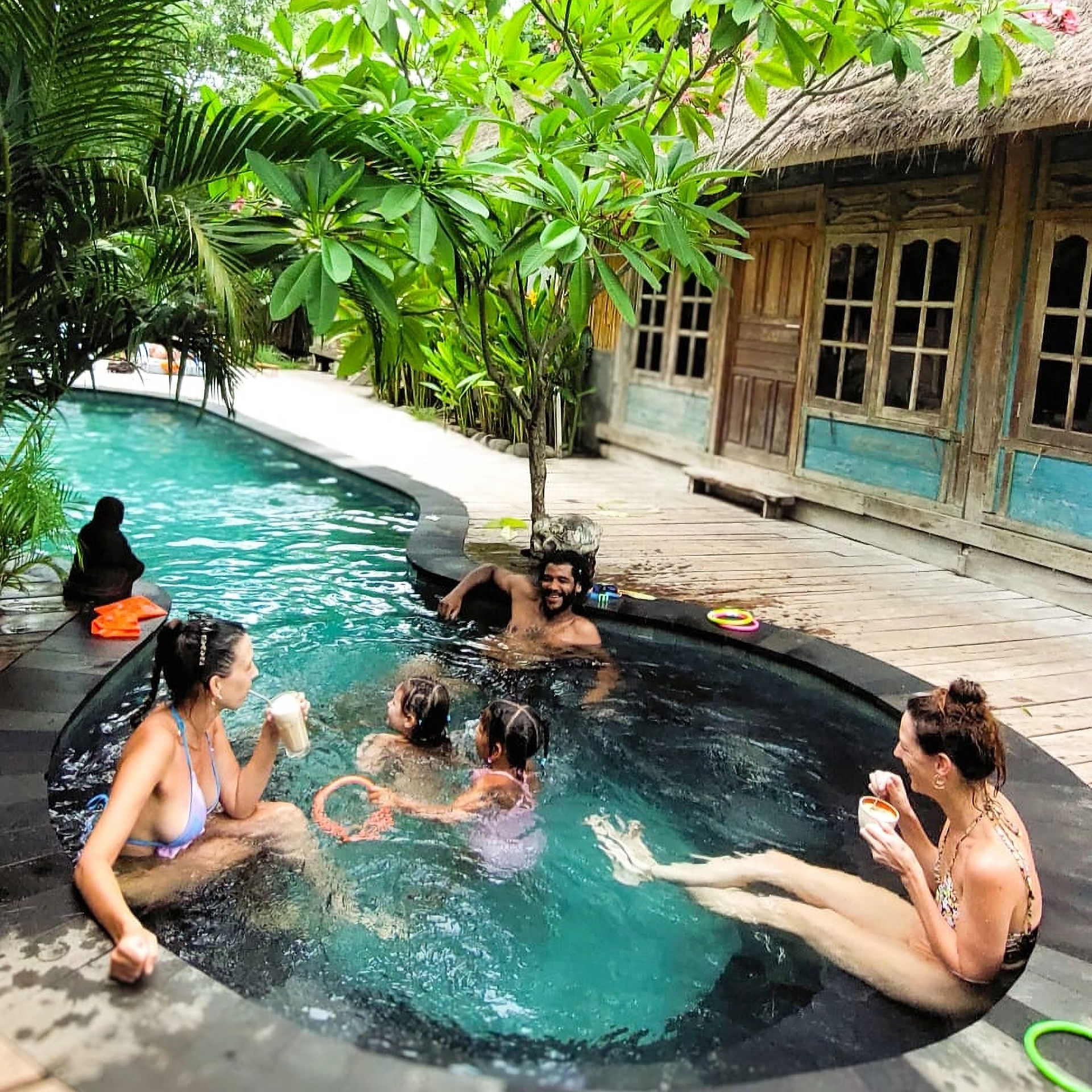 family accommodation gili air