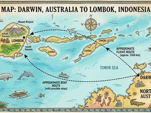 How to get to Lombok from Australia 2026
