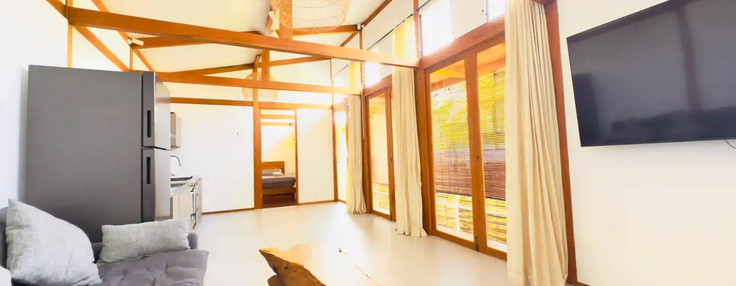 2 bedroom private pool villa in uluwatu with full set kitchen and living room
