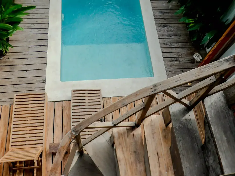 private pools villa gili air
