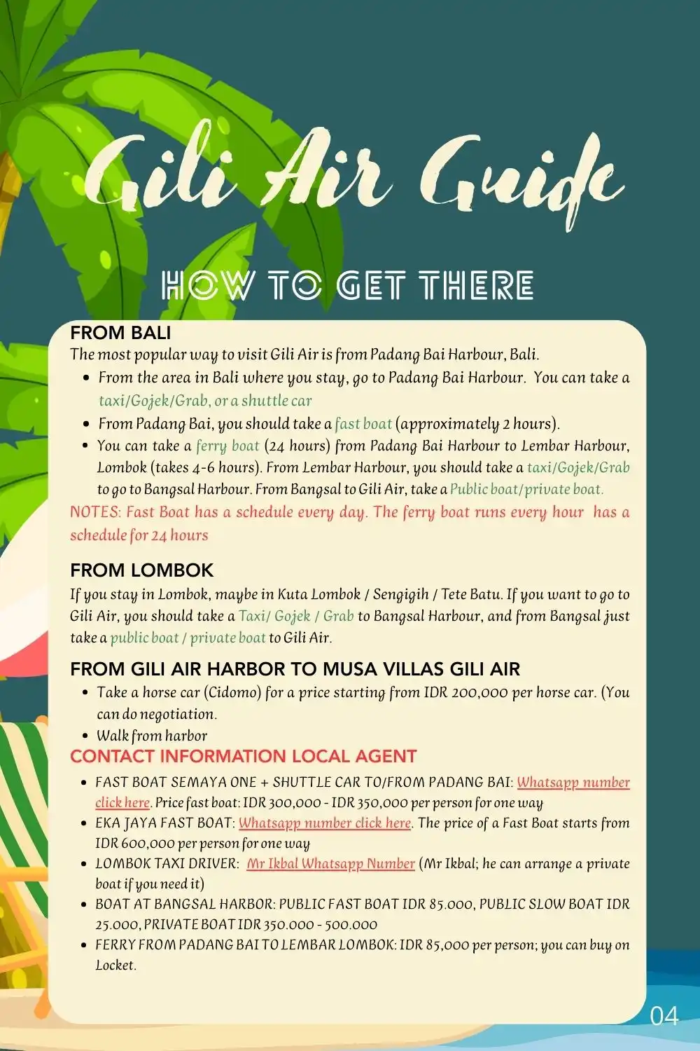 Gili Air Travel Guide