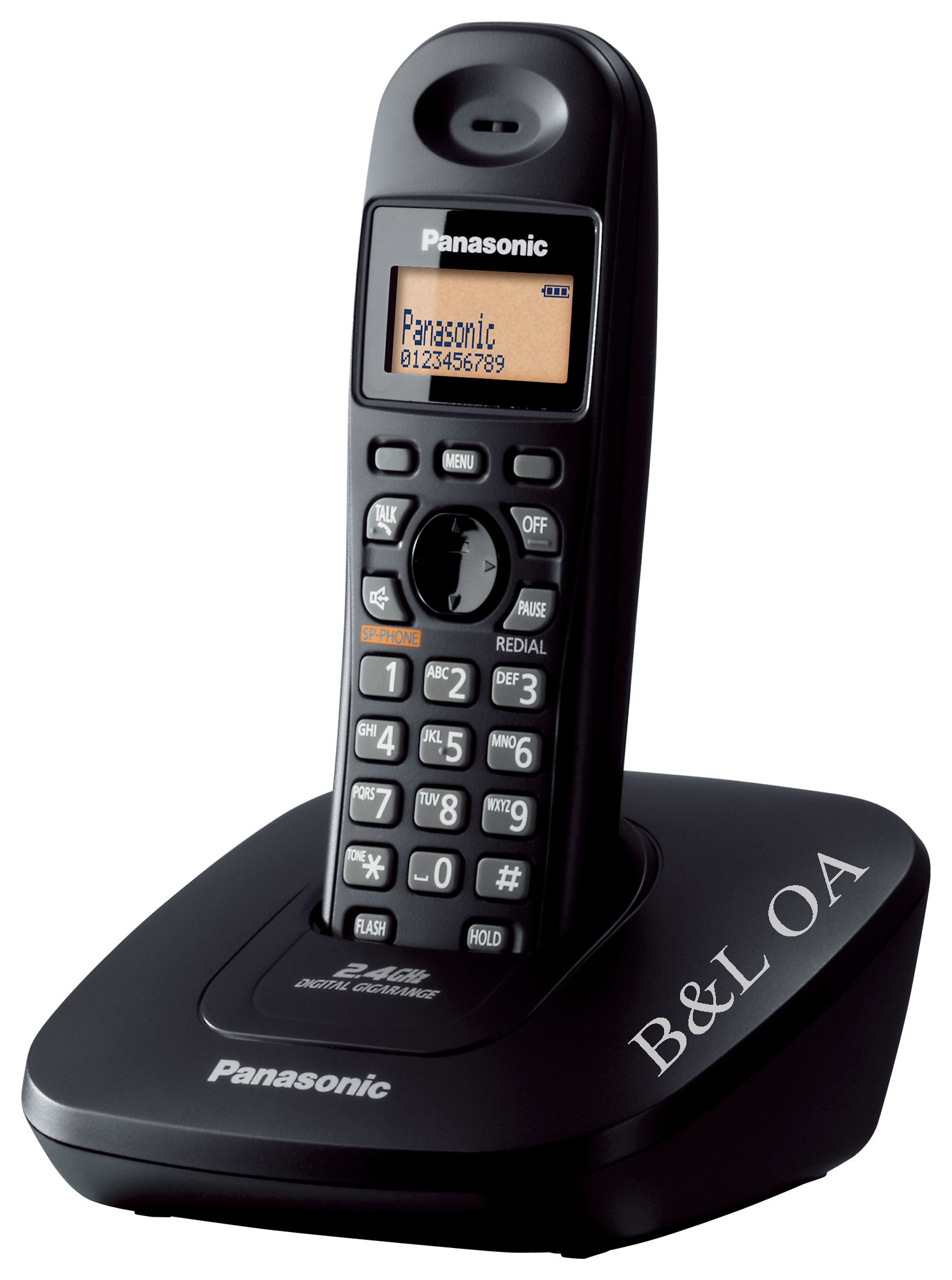 KX-TG3611BX Cordless Phone 2.4 GHz.,Speaker, Caller ID