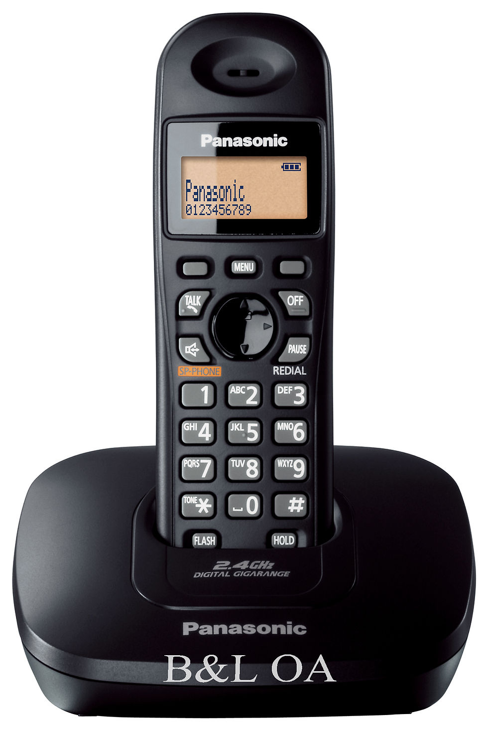 Thumbnail: KX-TG3611BX  Cordless Phone 2.4 GHz.,Speaker, Caller ID