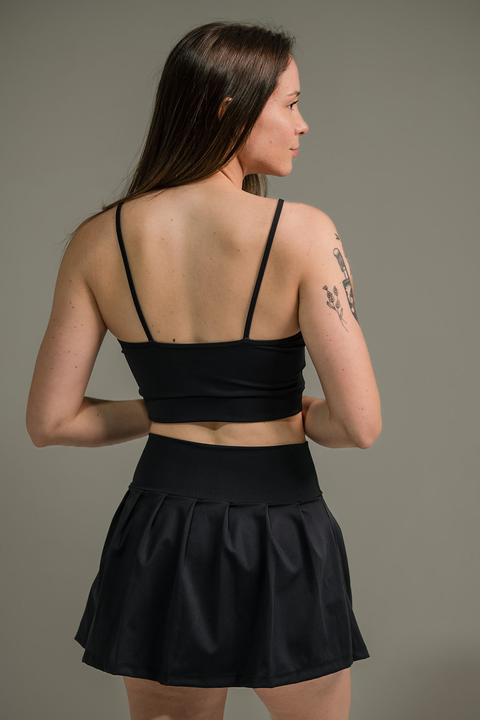 Miniatura: Short Saia Feminino com Bolso Aerobic