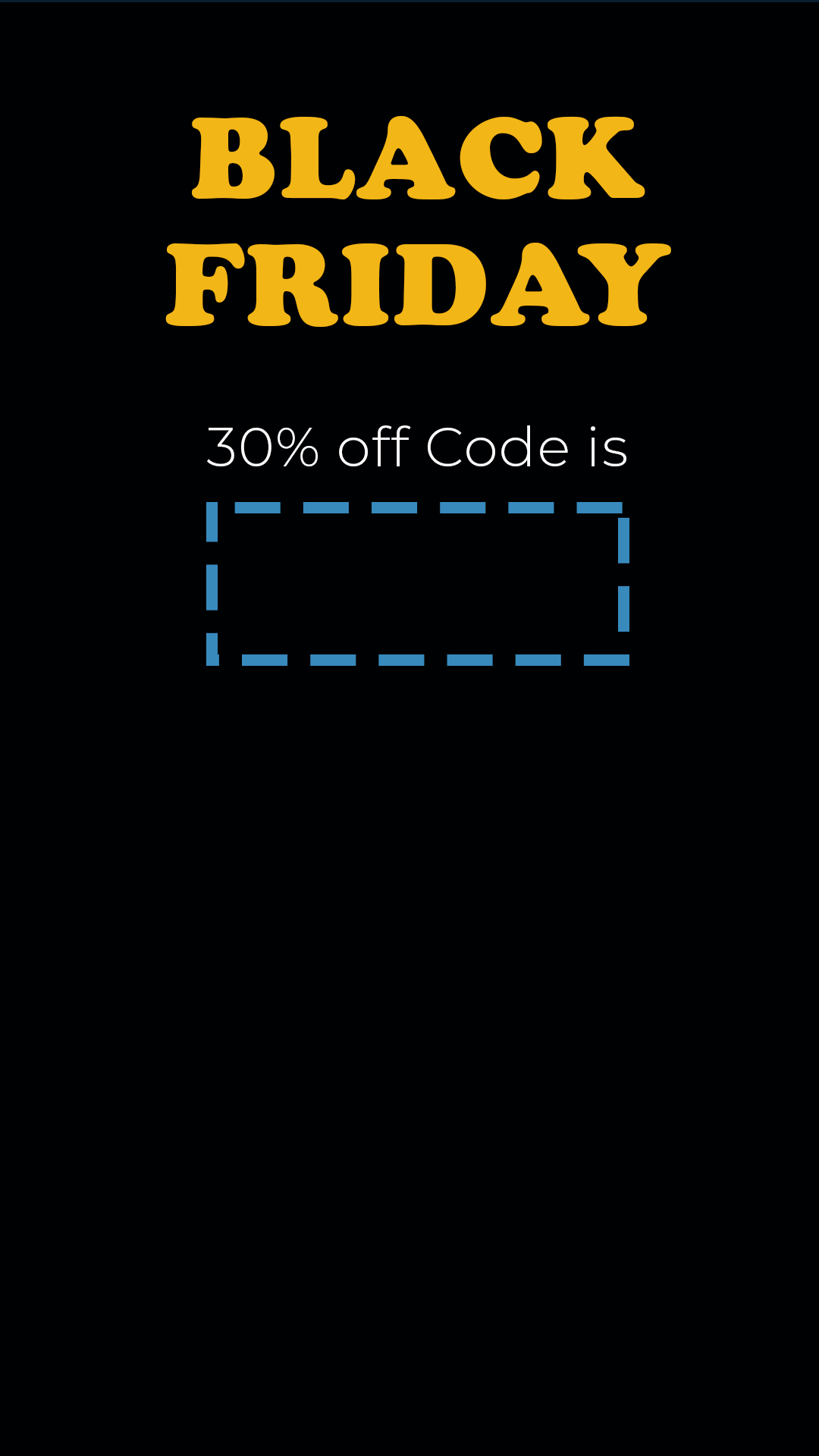 Black Friday Announcement GIF
