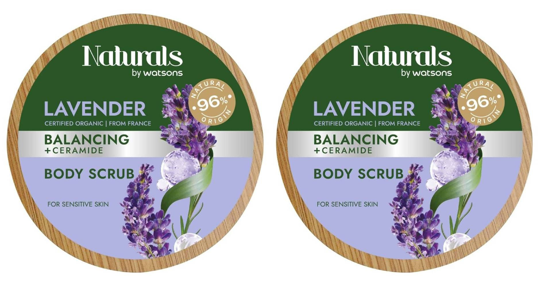 NATURALS BY WATSONS Lavender Balancing Body Scrub 200 g