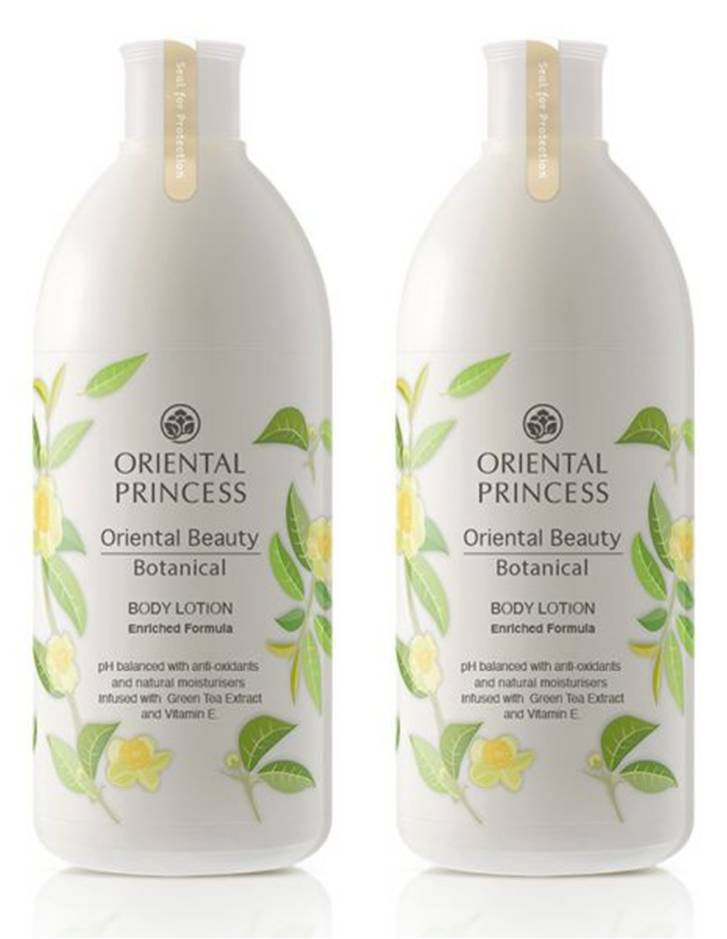 ORIENTAL PRINCESS Botanical Body Lotion 13.52 Fl Oz. (Pack of 2)