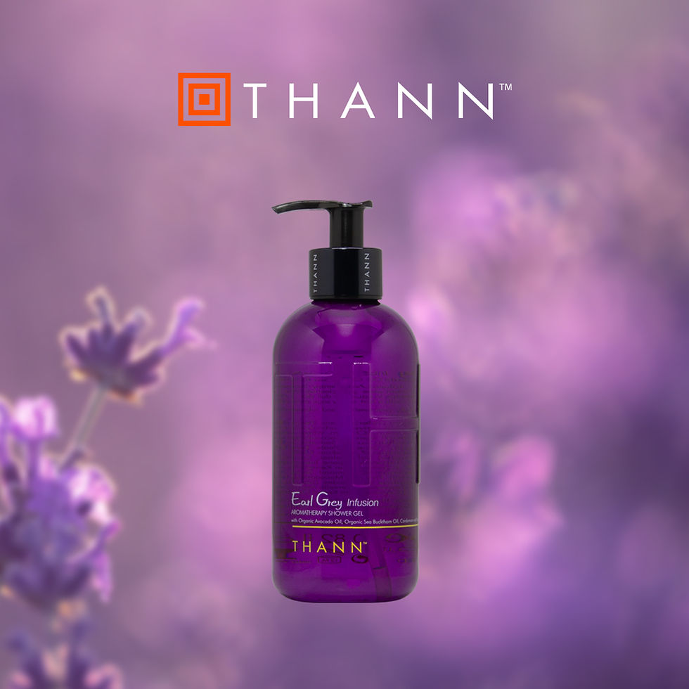 THANN Earl Grey Infusion Aromatherapy Shower Gel 10.82 Fl Oz.