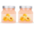 SCENTIO Apricot Anti-aging Sherbet Scrub 11.83 Fl Oz. (Pack of 2)