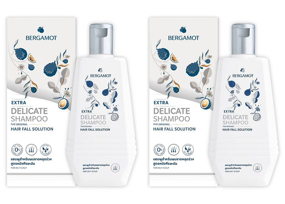 BERGAMOT Extra Delicate Shampoo for Oily Scalp 310ml