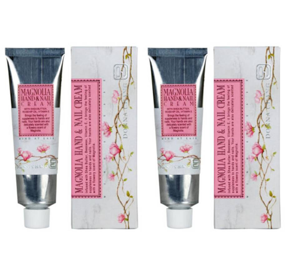 DONNA CHANG Enduring Magnolia Hand and Nail Cream 2.82 oz. (Pack of 2)
