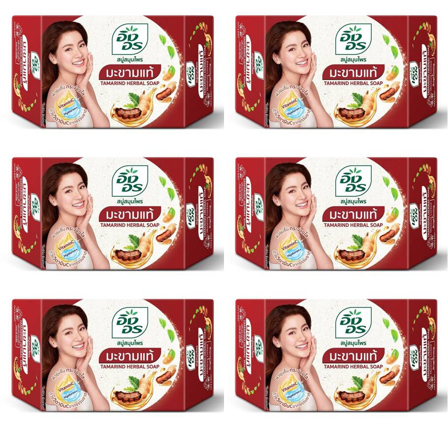 ING ON Tamarind Herbal Soap 2.99 oz. (Pack of 6)