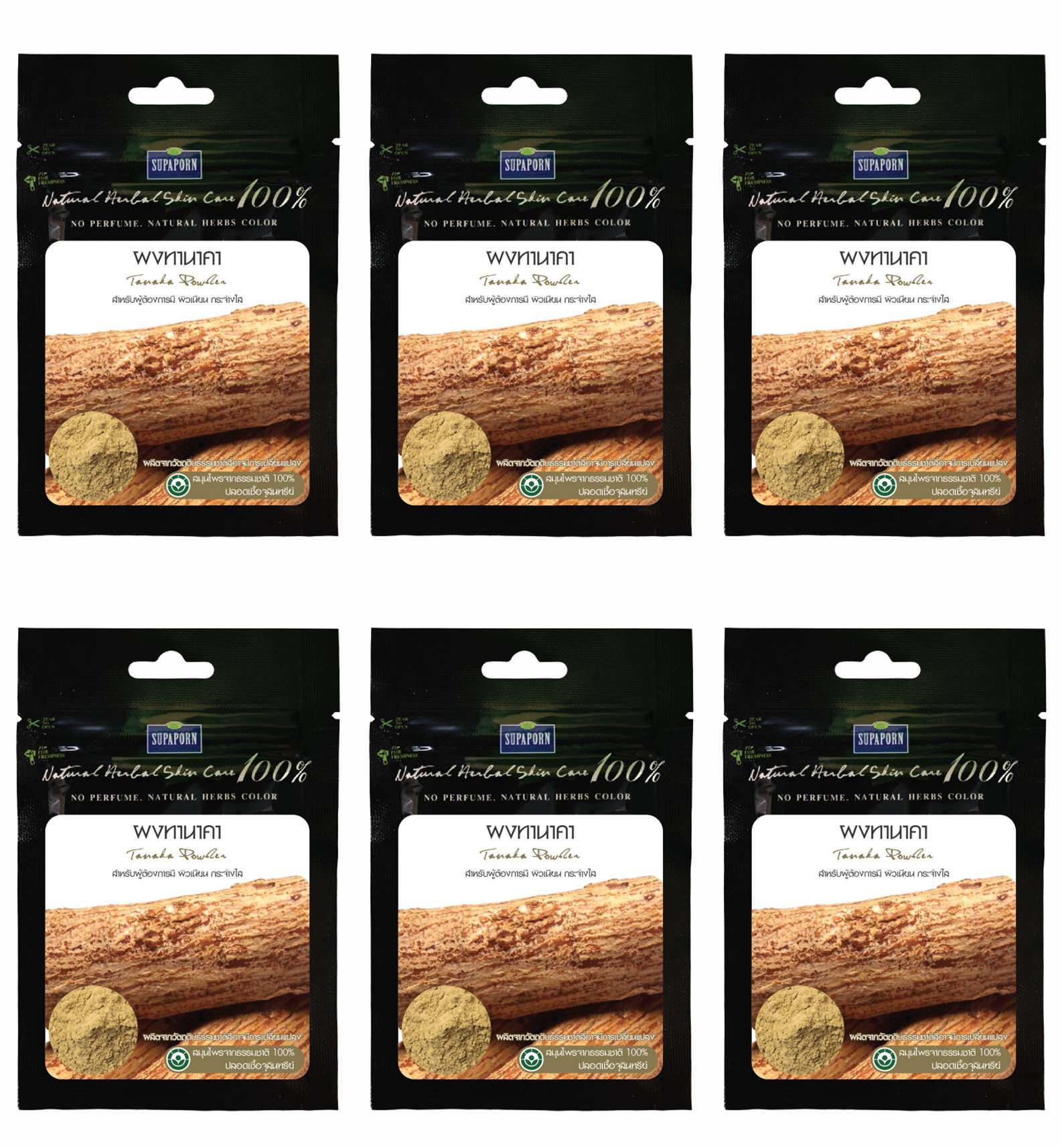 SUPAPOND Tanaka Powder 0.7 oz. (Pack of 6)