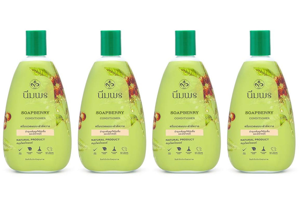 NIMPOND Soapberry Herbal Hair Conditioner 13.52 Fl Oz. (Pack of 4)