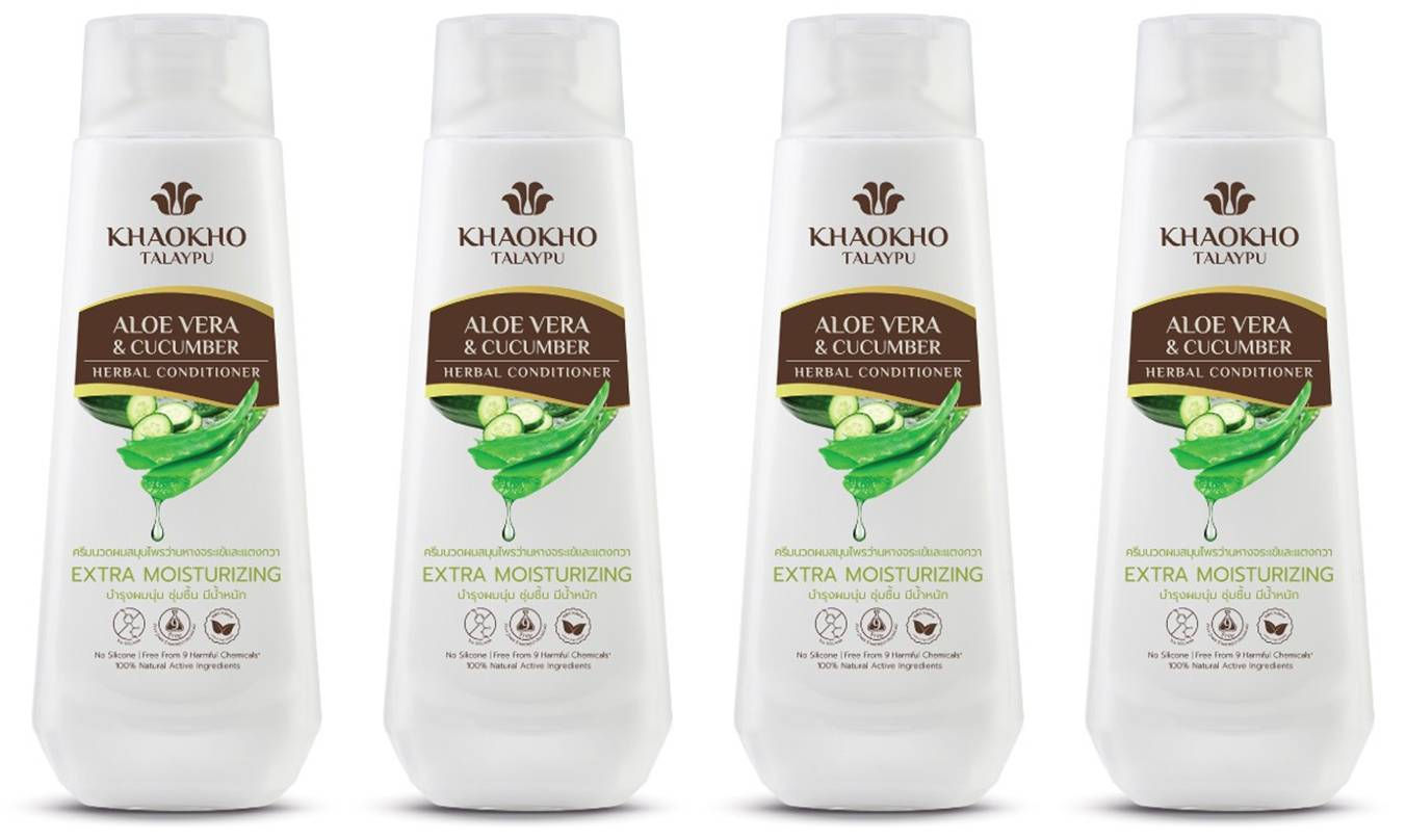 KHAOKHO-TALAYPU-Aloe-Vera-and-Cucumber-Herbal-Hair-Conditioner
