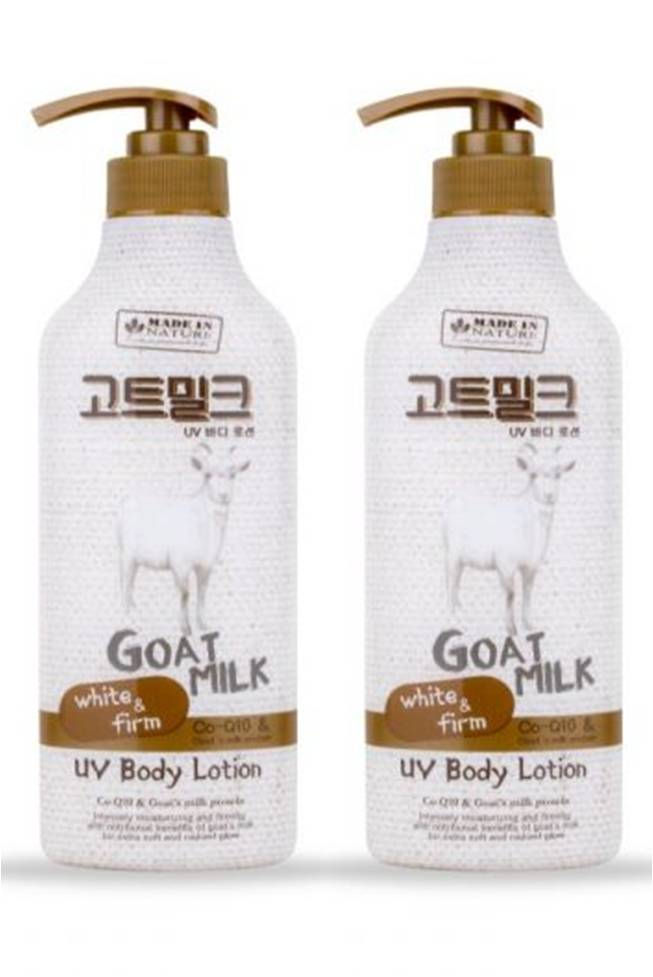 MADE IN NATURE Goat Milk Body Lotion 15.21 Fl Oz. (Pack of 2)