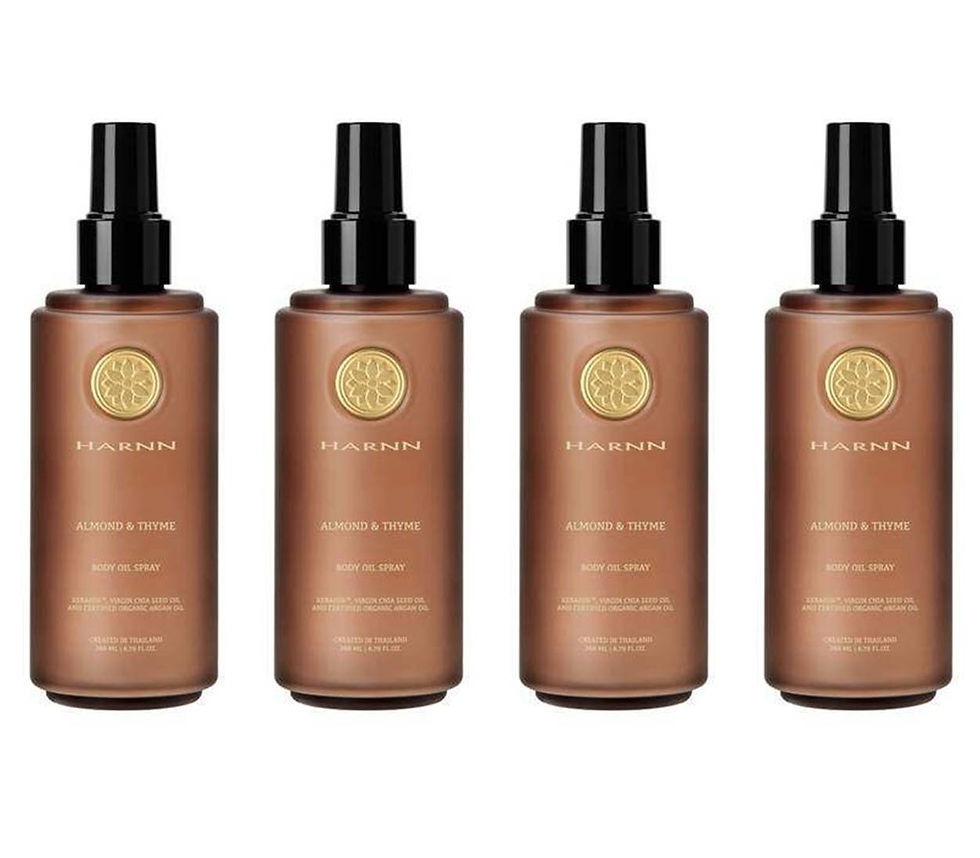 HARNN Almond and Thyme Body Oil Spray 260 ml Pack of 4