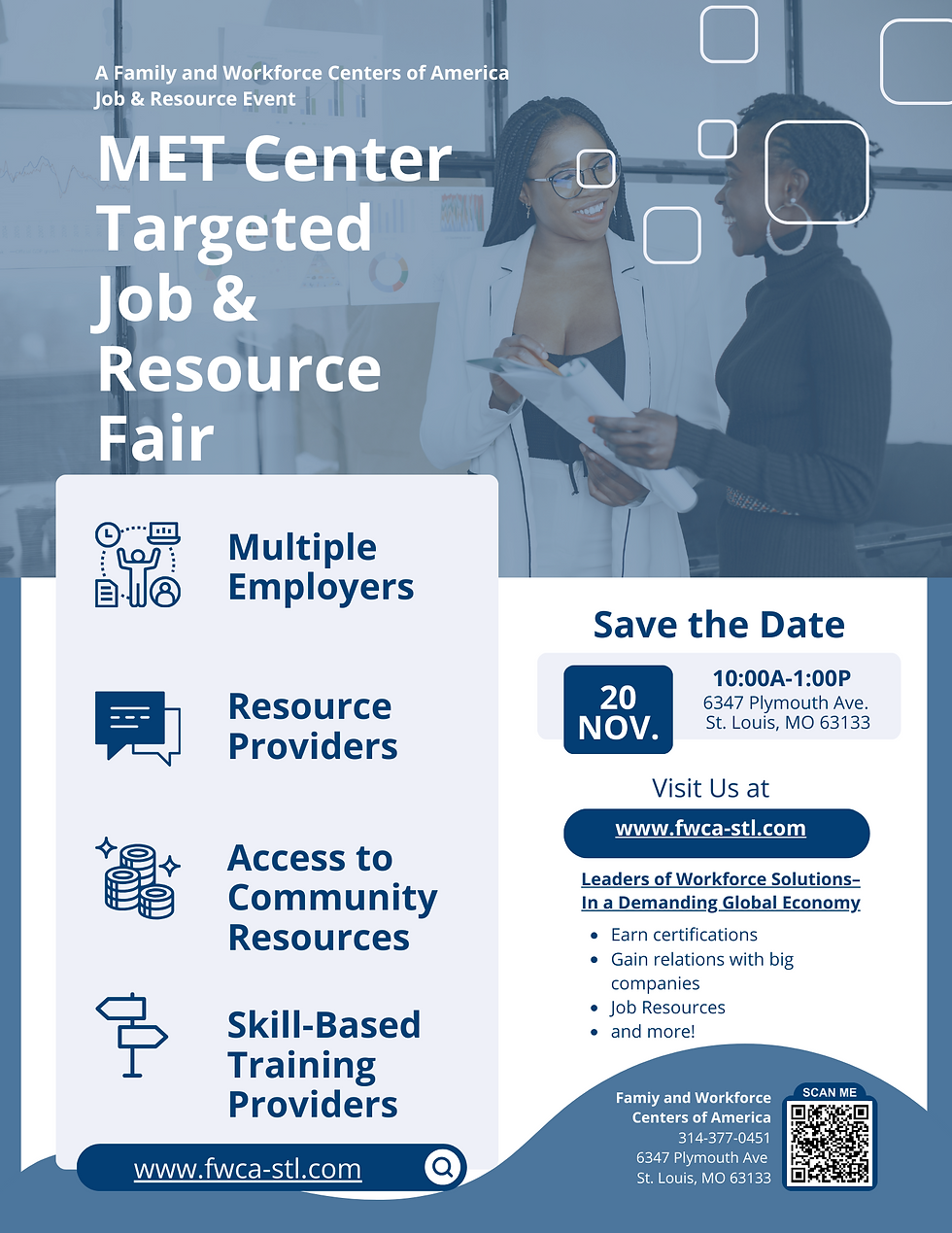 MET Center Targeted Job & Resource Fair