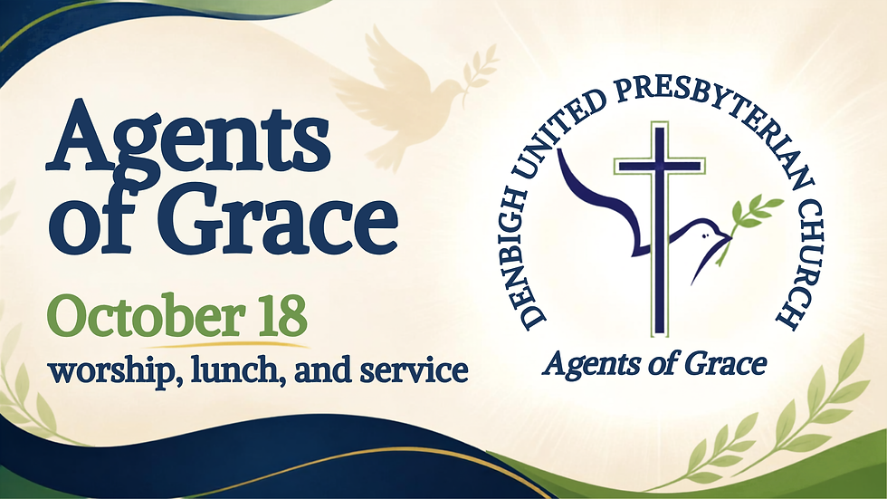 Agents of Grace Sunday