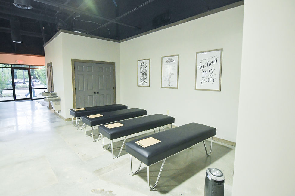 Peachtree City Chiropractic front office in Crosstowne PTC