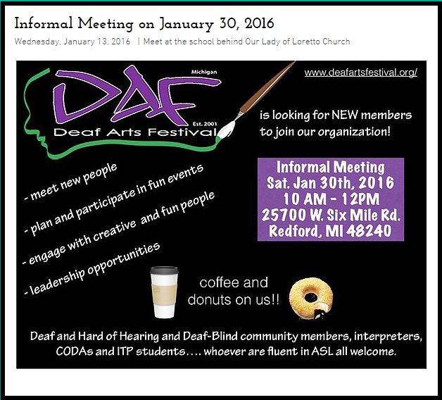 informal meeting