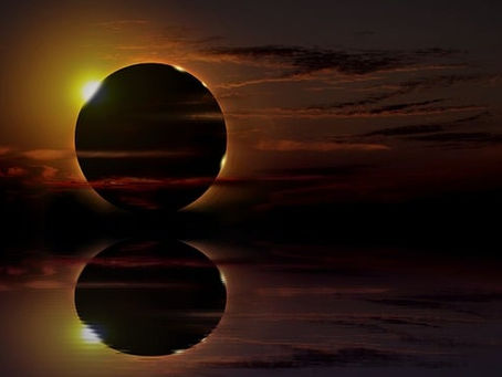 Titre : L'éclipse solaire : un spectacle céleste envoûtant