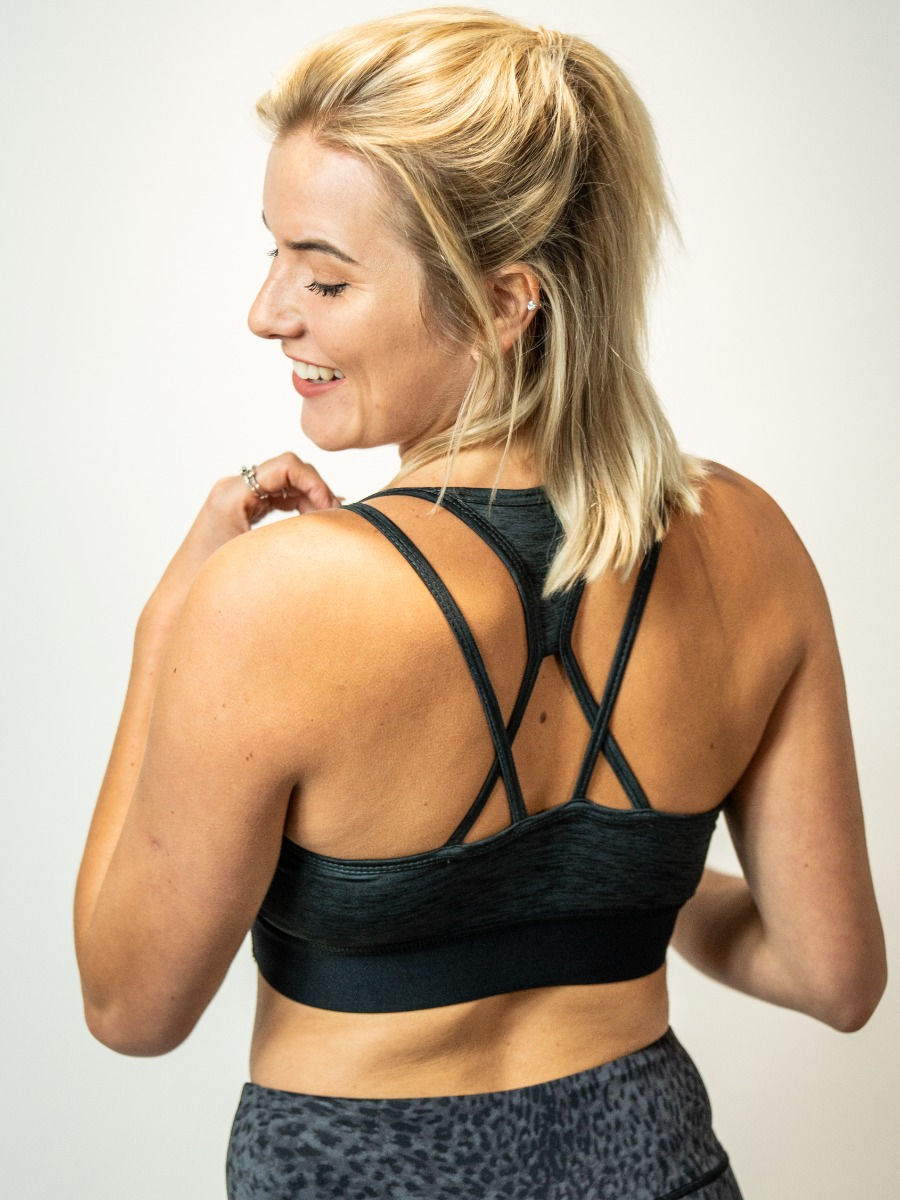 Thumbnail: Slate Grey Performance Sports Bra