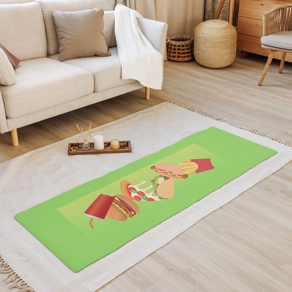 Thumbnail: Fast Food Yoga mat