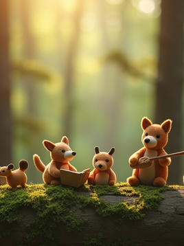 Forest Animal Rhythm Adventure for Preschoolers