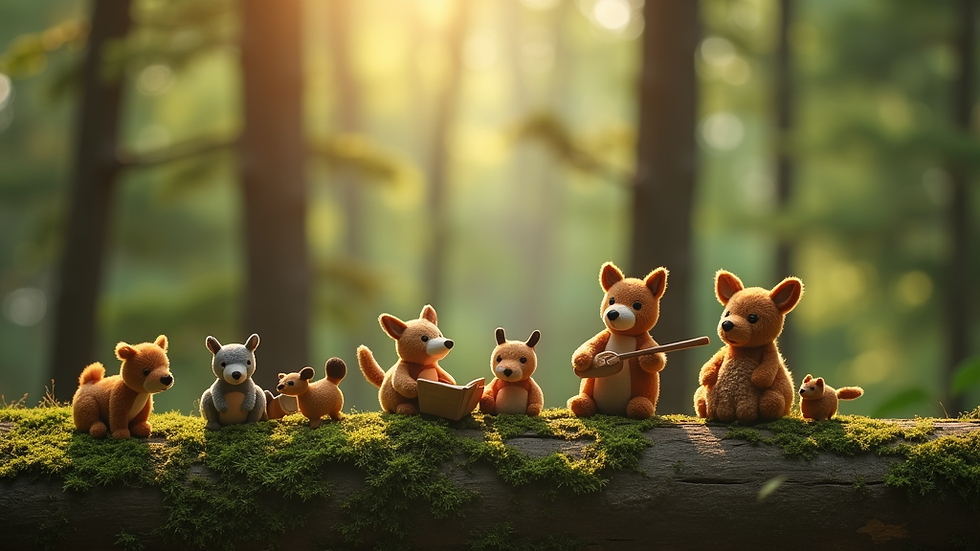 Forest Animal Rhythm Adventure for Preschoolers