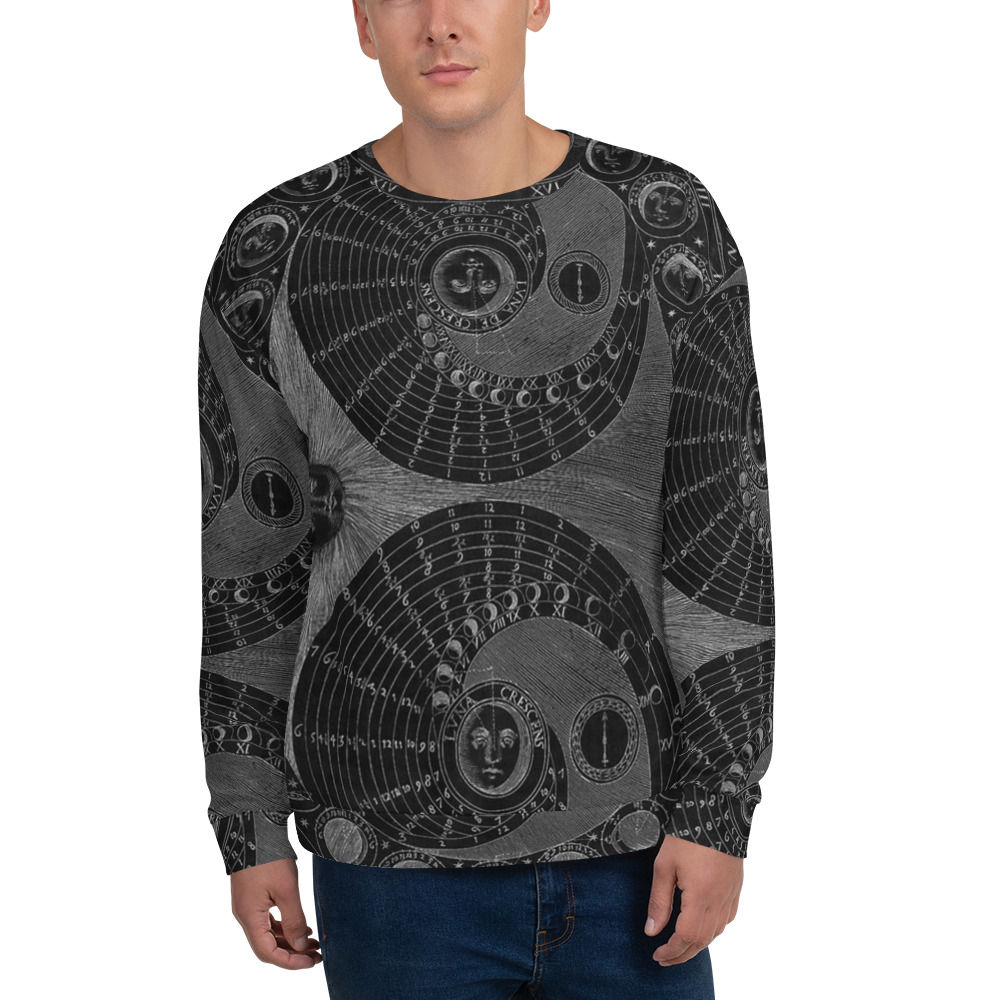 Kircher Ars Magna Lucis et Umbrae Crew Neck Sweatshirt