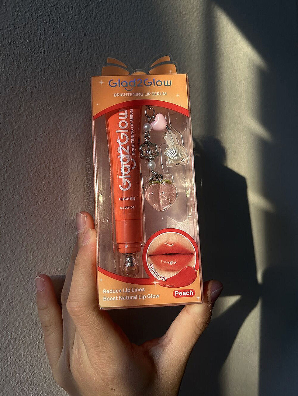 Thumbnail: Glad2Glow - Brightening Lip Serum with Charm 7mL