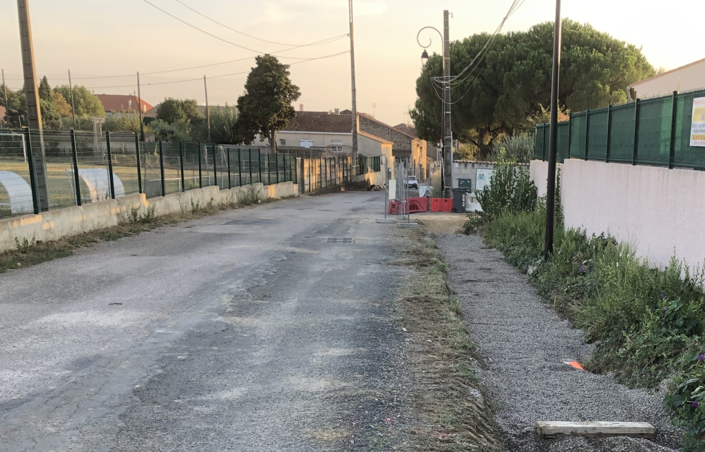 Busage rue du stade