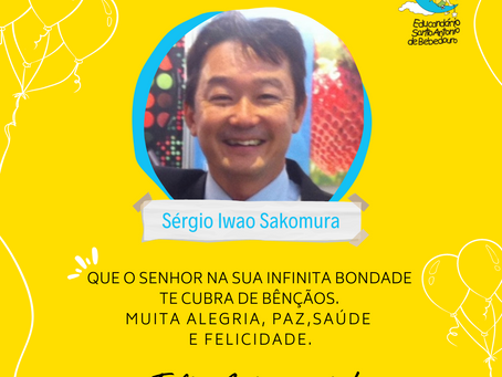 Parabéns, Sérgio Sakomura!