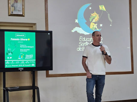 Palestra com Fernando Meligeni 🎾🫱🏼🫲🏽