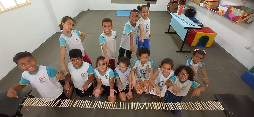 Desafio da Ponte de Palitos 🎨🪁