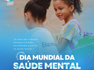 Dia Mundial da Saúde Mental 🩵🧠