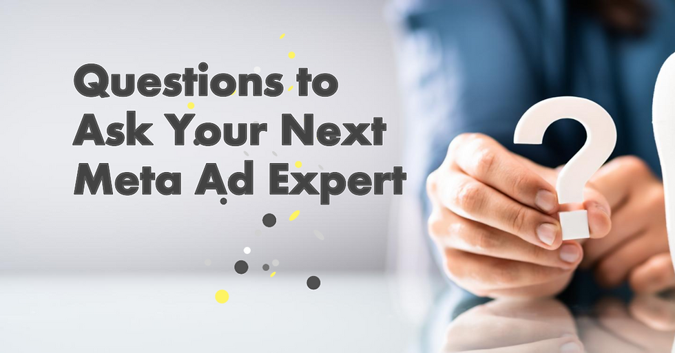 Questions to Ask Your Next Meta Ad Expert Meta (Facebook) advertising can be a complex and nuanced field, requiring expert knowledge and strategic thinking. Hiring the right Meta Ad Expert can make or break your advertising campaigns, affecting your ROI and brand reputation. This article outlines the critical questions you should ask to ensure that you select the most qualified and suitable Meta Ad Expert for your business. Let's dive in: What's Your Experience with Meta Ads? Why It Matters Experience is often synonymous with expertise. When considering a Meta Ad Expert, it's crucial to understand how long they've been in the field. Their duration of experience can provide insights into their ability to navigate Meta's advertising platform, understand the latest trends, and implement successful strategies. For example, the constantly evolving landscape of Meta Facebook Ad campaigns requires continuous learning and adaptation. An experienced professional will have a proven track record of adjusting to these changes and maximising results for various clients. Which Campaigns Do You Specialize in on Meta? Here's Why It's Crucial Different campaign types serve diverse marketing goals. Whether it's brand awareness, lead generation, or sales, understanding the types of campaigns a potential expert manages will help you align their skills with your business objectives. Are they proficient in using traffic campaigns, engagement campaigns, or conversion campaigns? Or have they worked on innovative strategies like those outlined in this Case Study? Knowing their capabilities will guide your choice and ensure that they can deliver the results you desire. What's Your Average Monthly Spend on Meta Ads per Client? Budget management is an essential aspect of advertising. Knowing how much a Meta Ad Expert spends per month on ads per client provides an understanding of how they manage resources. If their average spending aligns with your budget, it indicates they may have the experience to handle your campaigns efficiently. Furthermore, understanding their spending practices can give you insights into how they balance quality with cost-effectiveness, allowing you to gauge whether they can provide value within your budget constraints. What Budgets Are You Managing on Meta? Why It's Essential for Your Business Understanding the average client budget a Meta Ad Expert manages is vital to ensure that they are accustomed to handling campaigns within your financial range. Are they mainly working with large corporations or small to medium enterprises? Do they have the flexibility and skills to scale campaigns accordingly? By knowing their experience with various budget sizes, you can assess whether they can efficiently manage your budget, optimising spend to reach your marketing goals. It also helps you understand how they approach Key Performance Indicators (KPIs), aligning them with the budget to maximise ROI. Can You Share Your Most Successful Meta Ad Campaign? Why Success Stories Count Success stories are a strong indicator of competence. Asking about their most successful campaign provides a glimpse into their strategic thinking, creativity, and ability to execute effectively. What were the goals of that campaign? How did they overcome challenges? What was the ROI? The answers to these questions can reveal their problem-solving skills and ability to innovate, essential qualities in the dynamic field of Meta advertising. Who's Really Managing the Meta Ads – You or an Associate? Transparency about who will be handling your campaigns is crucial for building trust. Will it be the expert you're speaking with, or will an associate take the lead? Knowing this helps ensure consistency in quality and approach. If it's an associate, what are their qualifications and experience? Ensuring that you're comfortable with the entire team involved in your campaigns builds confidence and sets clear expectations from the start. How Exactly Do You Measure Meta Ads Performance? The Metrics That Matter Performance measurement is at the core of successful advertising. Understanding how a potential Meta Ad Expert measures success can align your goals and expectations. Do they focus on click-through rates, conversion rates, or customer acquisition costs? Are they adept at understanding and interpreting the metrics and KPIs that matter to your business? Their approach to measuring performance will reveal their analytical skills and ability to tailor strategies based on data-driven insights. What's Your Plan for Success with Meta Ads? Steps That Guarantee Results A plan without actionable steps is merely a wish. Asking a potential Meta Ad Expert about their specific steps for success can provide insight into their methodology, attention to detail, and adaptability. From audience segmentation to ad design, content optimisation, and continuous monitoring, their approach must align with best practices and your specific business goals. This also ties into how they have transformed advertising for previous clients and can do the same for you. What Are Your Contract Terms? Flexibility and Commitment Explained Contractual obligations and flexibility are often overlooked but significant aspects of working with an external expert. Understanding their contract terms helps you gauge their commitment and willingness to adapt to your needs. A lengthy contract may offer stability, while a rolling contract might provide more flexibility. Knowing this in advance ensures that you can find an arrangement that suits your business's operational style and long-term planning. Conclusion Selecting a Meta Ad Expert is a critical decision that can shape your advertising success on one of the world's most prominent social media platforms. By asking these well-thought-out questions, you ensure that you choose a professional who aligns with your goals, budget, and expectations. Ready to take your Meta advertising to the next level? Learn more about Meta Facebook Ads Management with Conversion Counts, where expertise meets innovation and success.