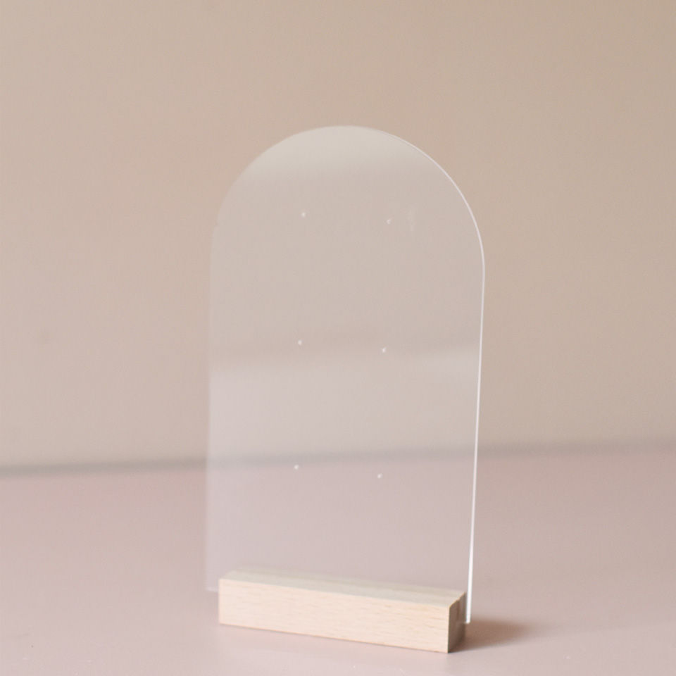 Présentoir Arche 3 paires de boucles d'oreille