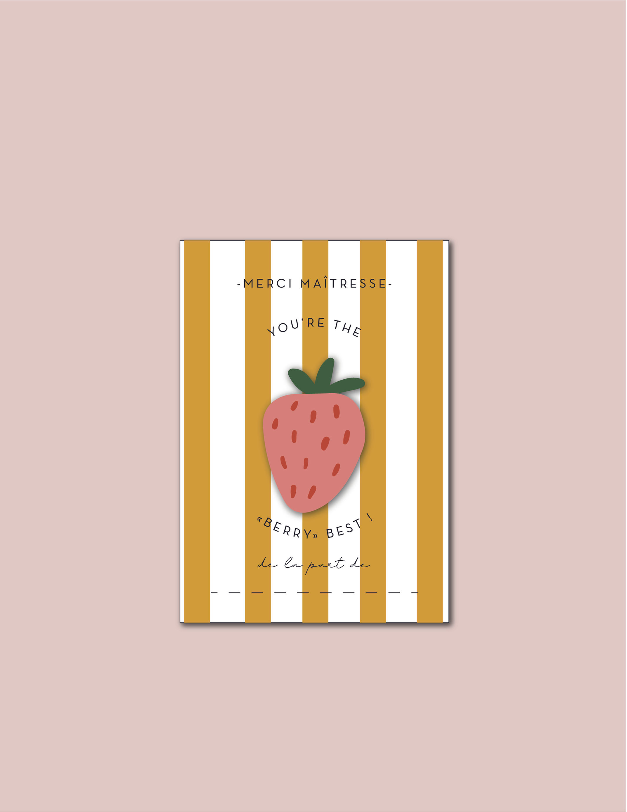 Pin's “Fraise” x5