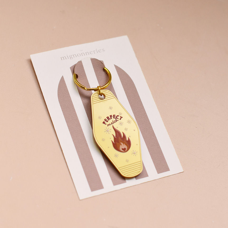 Porte-clés “Perfect Match” – Format Motel x5