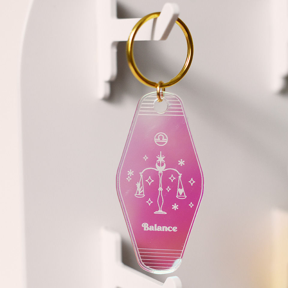 Porte-clés Holographique – Zodiac x5