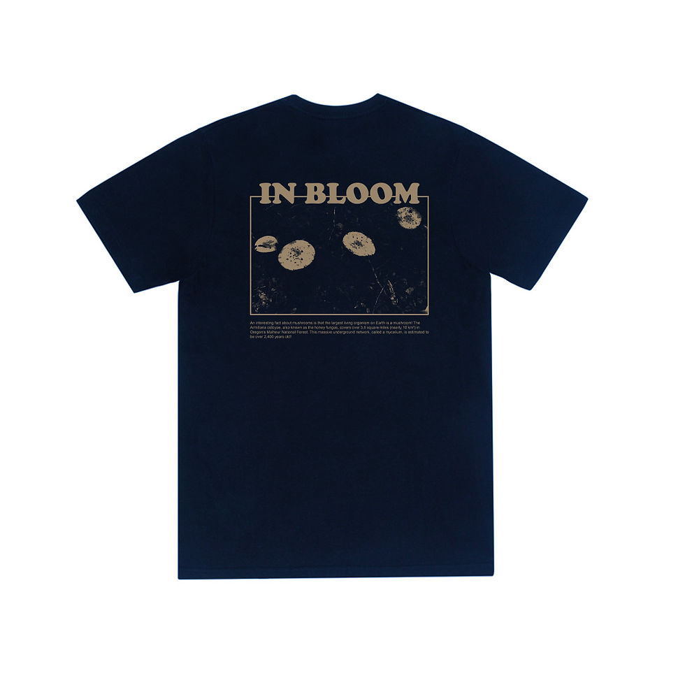 Thumbnail: ENVOY IN BLOOM S/S TEE - NAVY