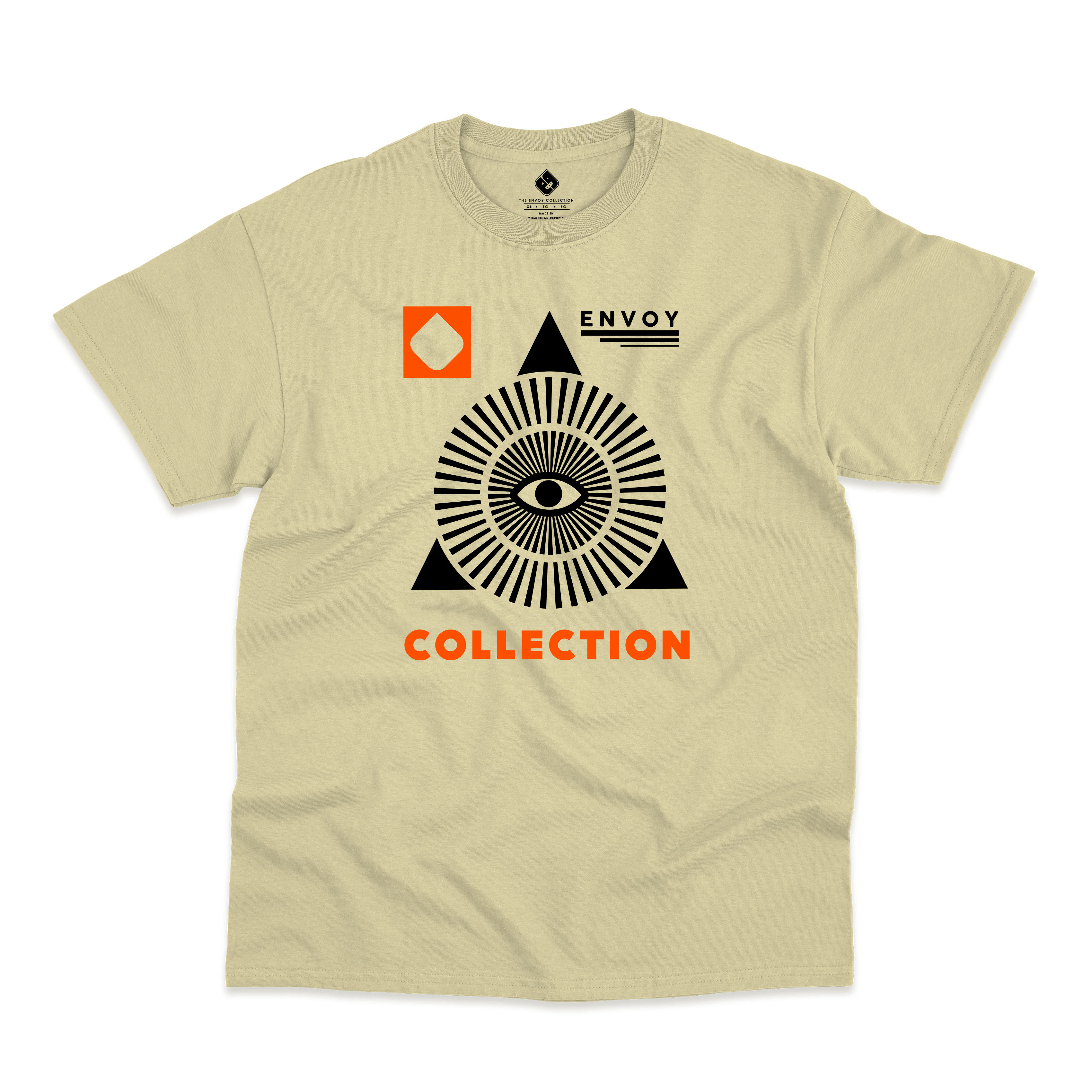 ENVOY EYE CATCHING TEE - SAND